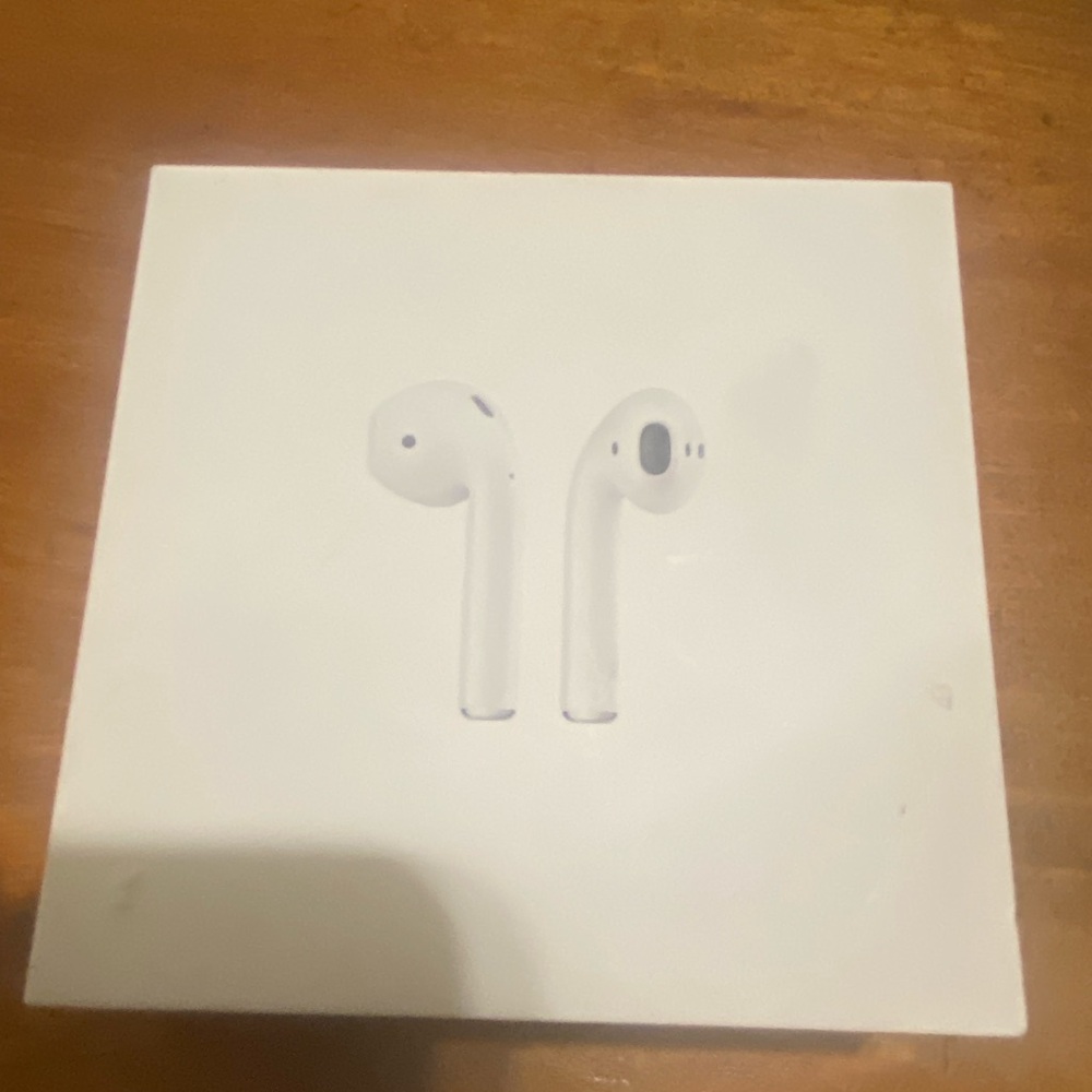 first generation AirPods with box